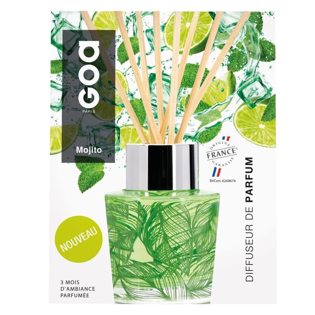 Parfum d'intérieur - Goatier 200 ml Mojito Couleur v002239 <span itemprop=