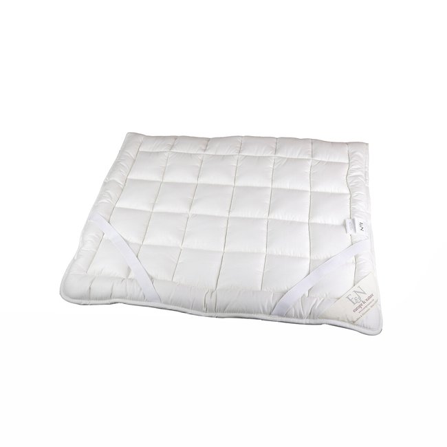 Matratzenauflage aus Bio-Schafwolle- 900 gr/m2 beige <span itemprop=
