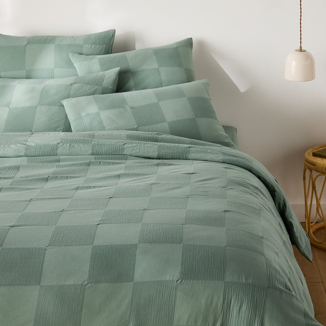 Housse de couette coton et gaze de coton, Agathe - LA REDOUTE INTERIEURS