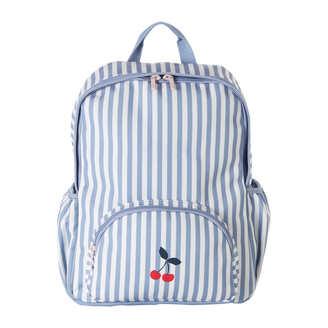 Sac à dos polyester bleu <span itemprop=