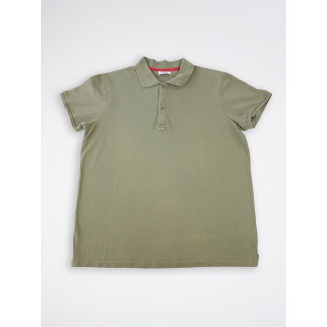 Polo - Bon état vert kaki <span itemprop=