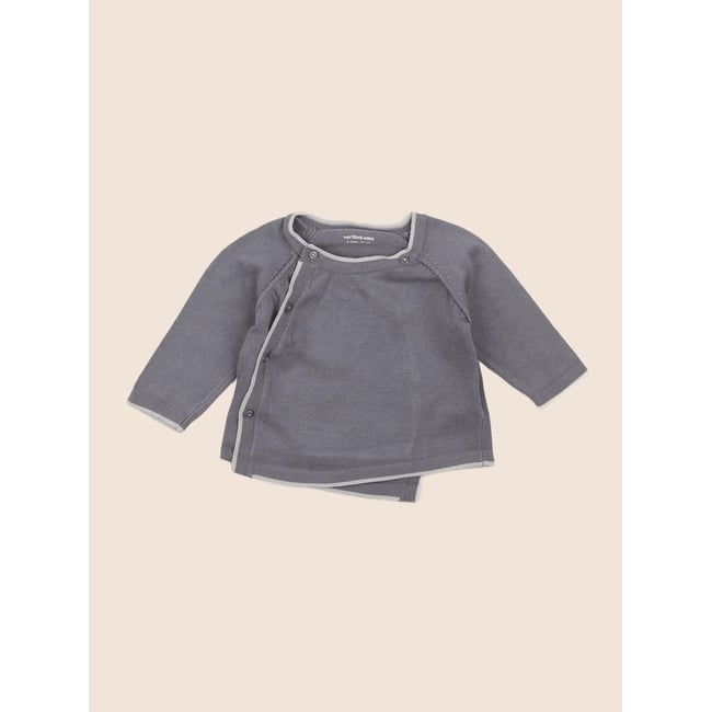 Pull - Très bon état gris <span itemprop=