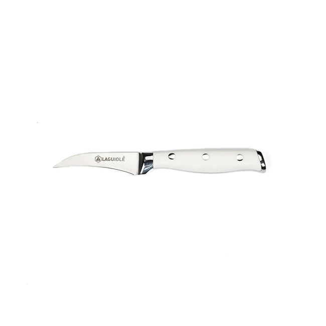 Couteau bec d'oiseau 18 cm - Elégance blanc <span itemprop=