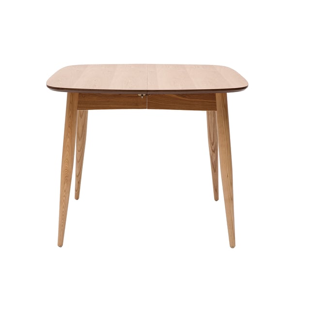 Table à manger extensible carrée en bois L90-130 cm NORDECO - MILIBOO