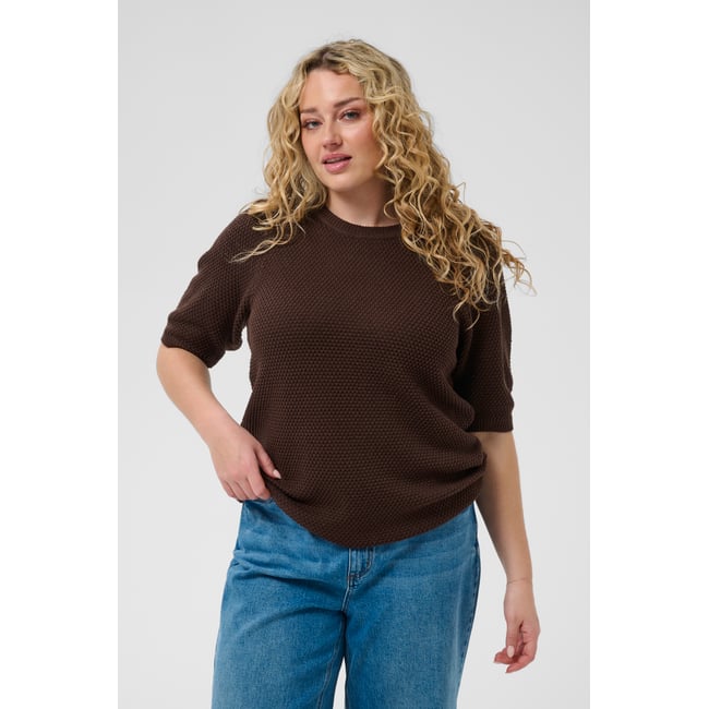 Pullover tricoté - KAFFE CURVE