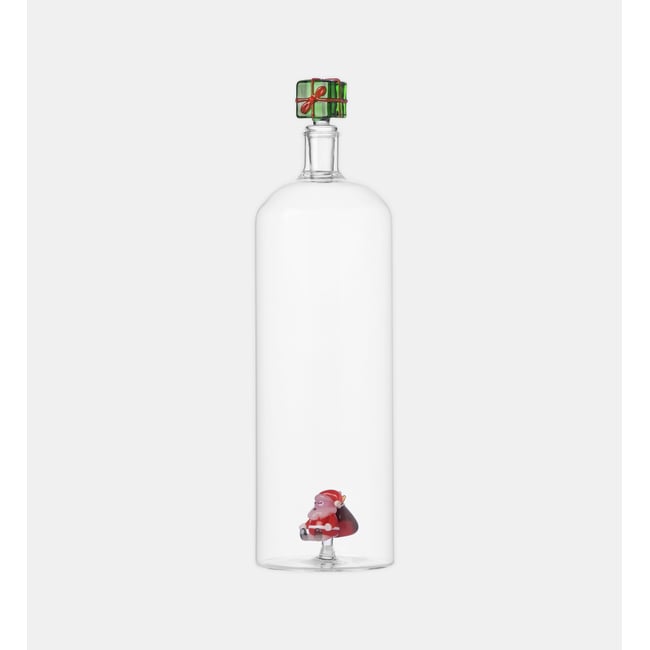 Bouteille père noël 1,15 l Couleur multicolore <span itemprop=