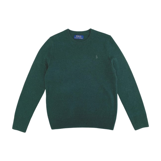 Pull enfant - Très bon état vert <span itemprop=