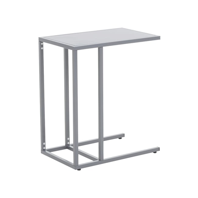 Kallis Industrial Metal Supper Table, light grey, SO'HOME