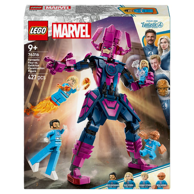 76316 Les Quatre Fantastiques contre la figurine de Galactus - LEGO