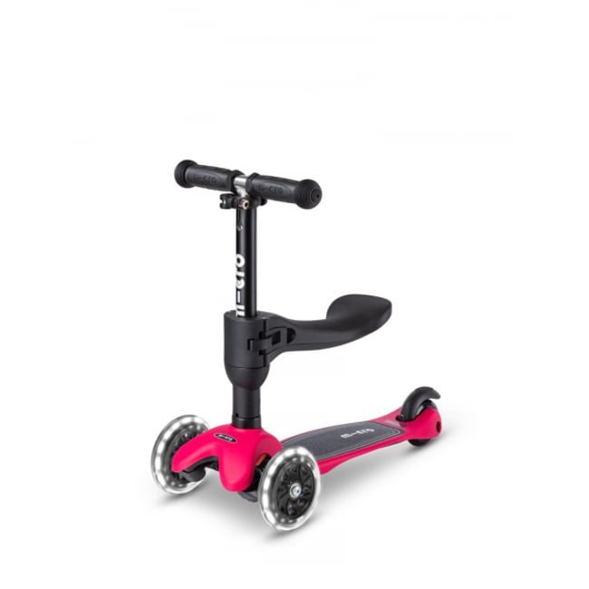 Mini Micro 3en1 Lite LED - rose framboise <span itemprop=