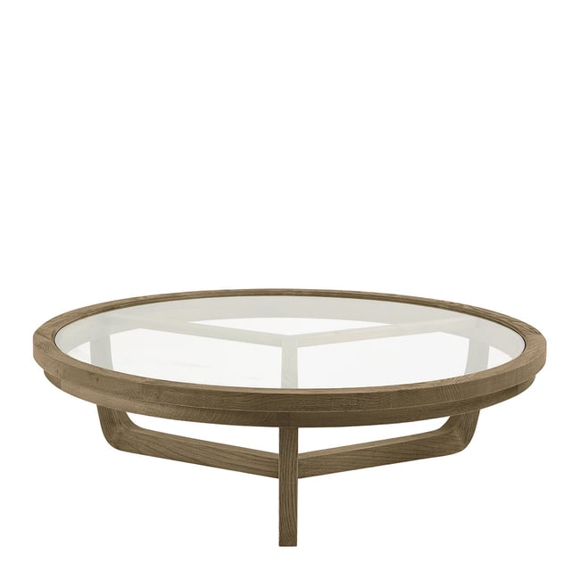 Table basse en chêne Couleur beige <span itemprop=