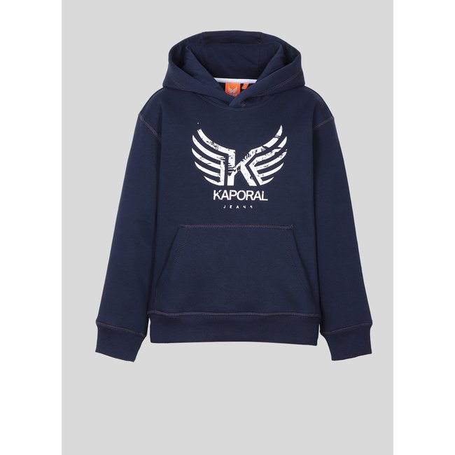 Sweat  Coton OASIS bleu <span itemprop=