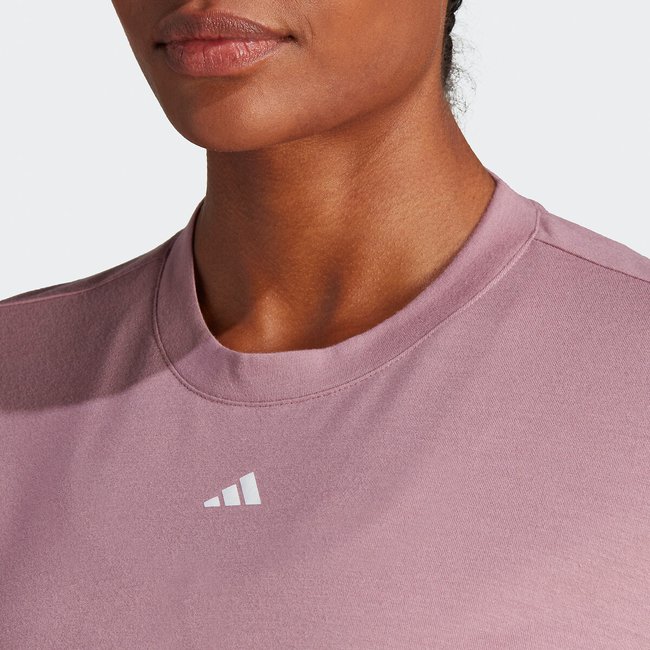 Pink adidas crew neck store