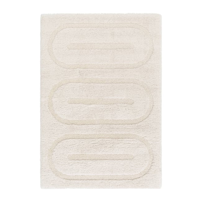 Tapis intérieur rectangulaire contemporain MAE Couleur crème <span itemprop=