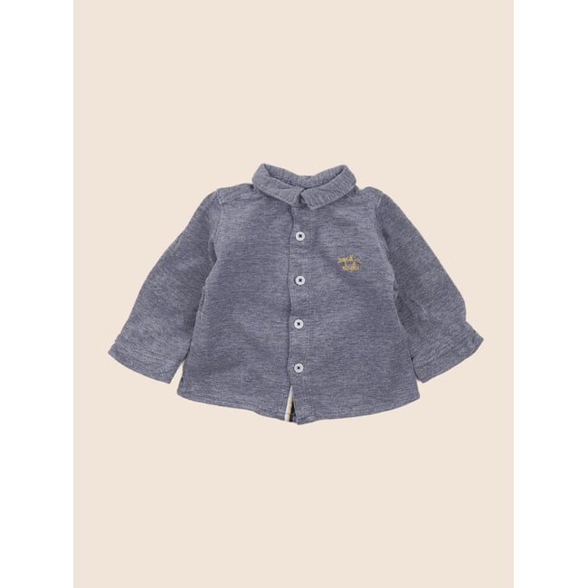 Chemise - Très bon état bleu <span itemprop=