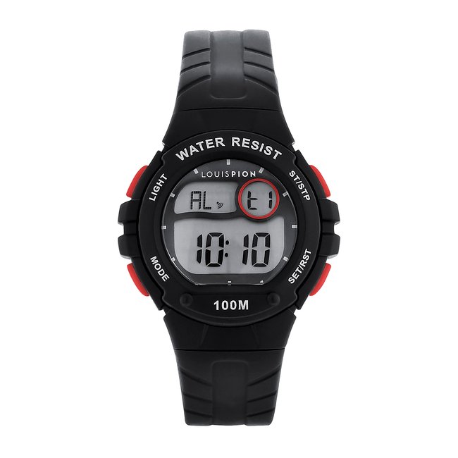Montre Digital  SAM noir noir noir <span itemprop=