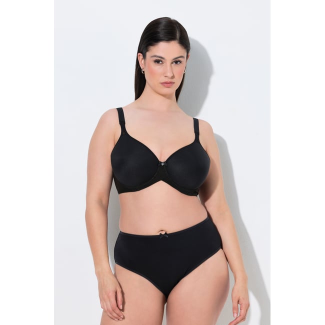 Soutien-gorge à armatures, bonnets Spacer noir <span itemprop=