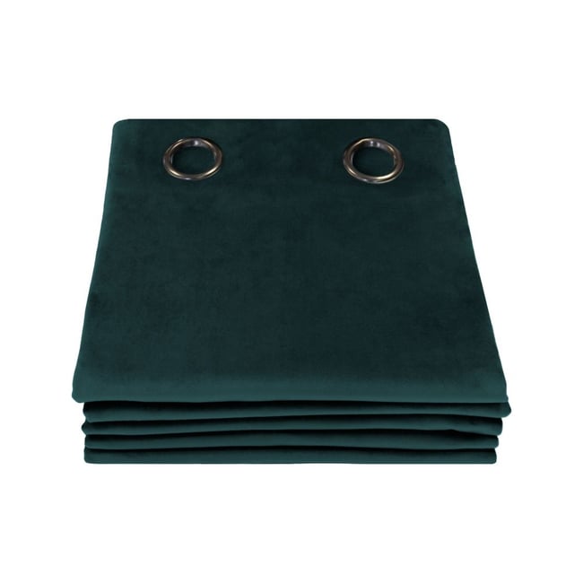 Rideau Occultant Total Velours Oeillets VENISE - MOONDREAM