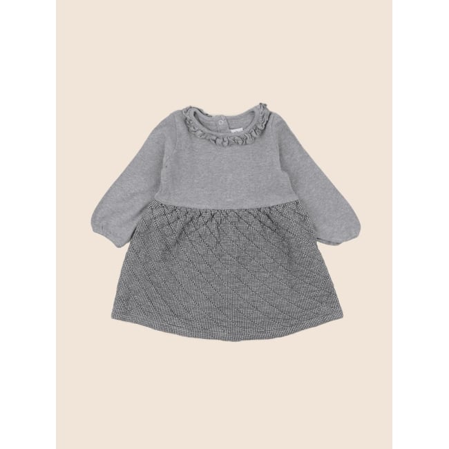 Robe - Très bon état gris <span itemprop=