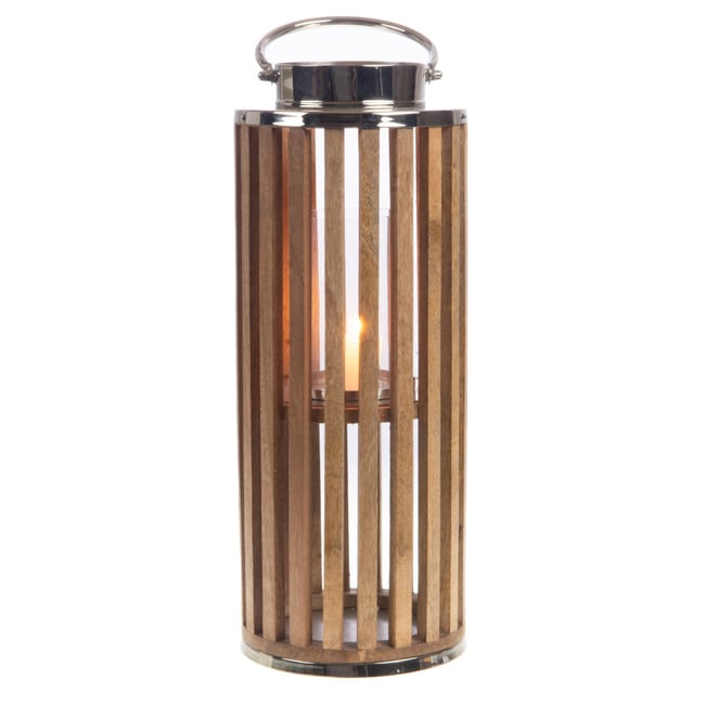 Lanterne Nosara 50 cm - NOSARA Couleur marron <span itemprop=