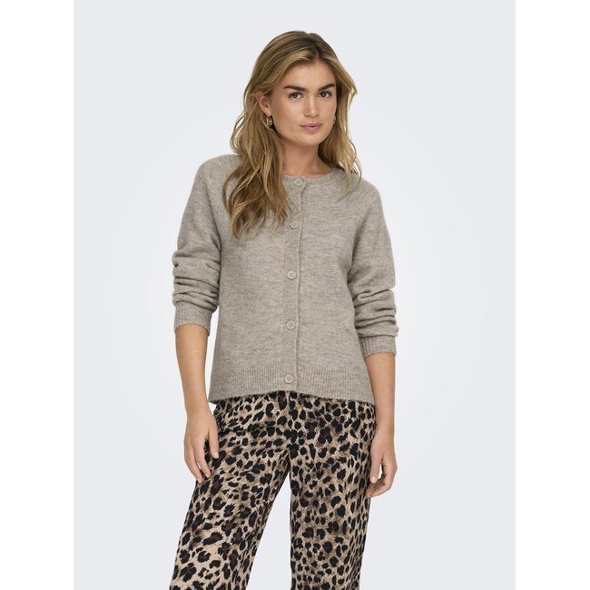 Cardigan ONLY gris - nacreous cloud <span itemprop=