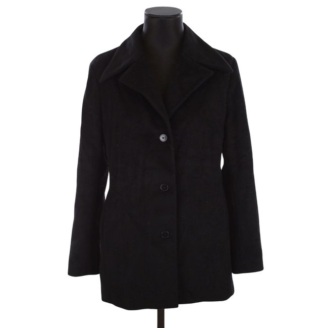 Manteau en laine - Très Bon État noir <span itemprop=