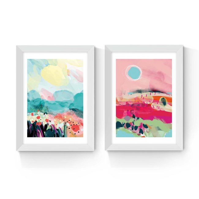 Set of 2 Early Morning Set by Ana Rut Bre - EAST END PRINTS