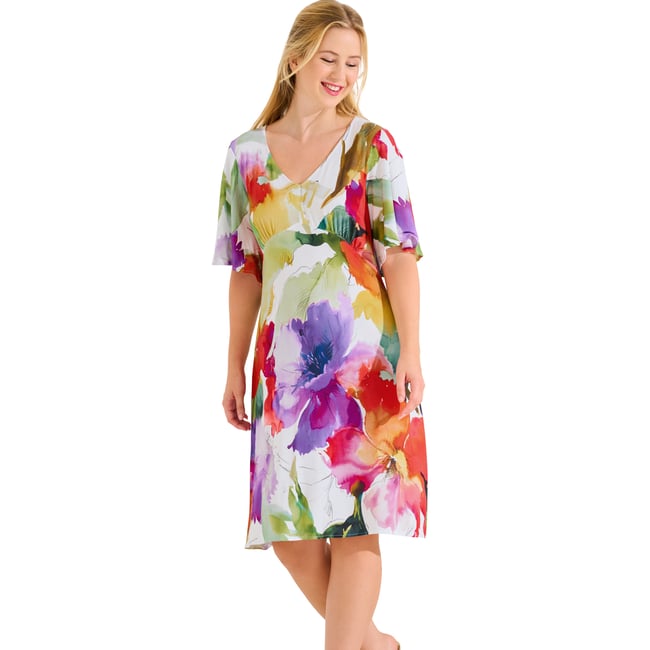 Robe estivale manches courtes ROMA - LISCA