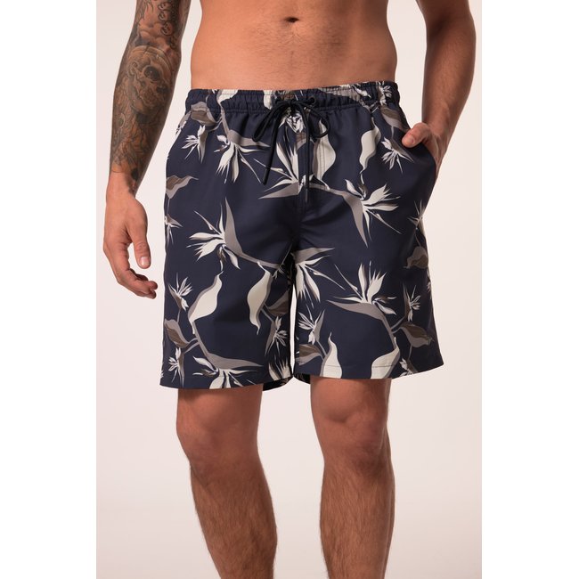 Short de bain collection Beachwear bleu marine <span itemprop=