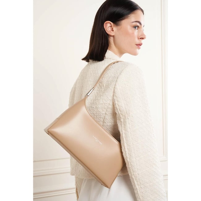Sac zippé en cuir SUAVE ACE - LANCASTER