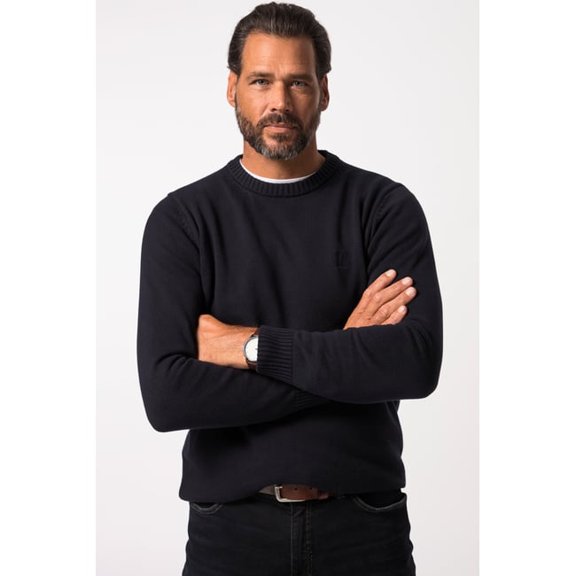 Pull en coton, col rond - JP1880