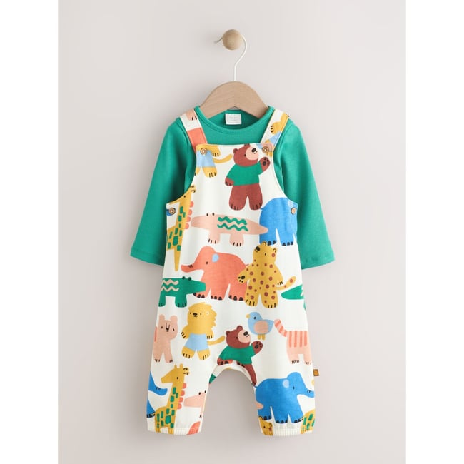 Ensemble salopette et body en jersey bébé - NEXT