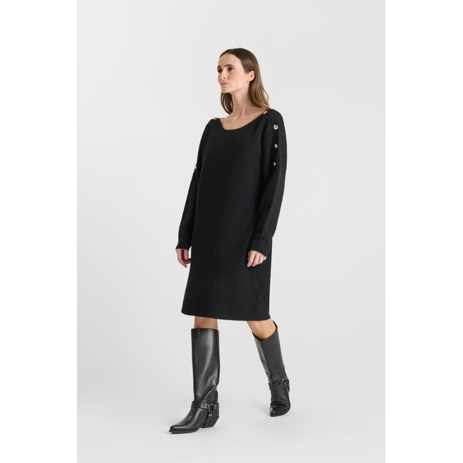 Robe droite CARMENA black <span itemprop=