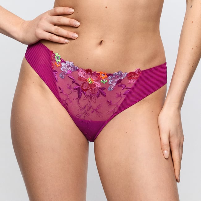 Slip brésilien ODILLY rose - wild rose <span itemprop=