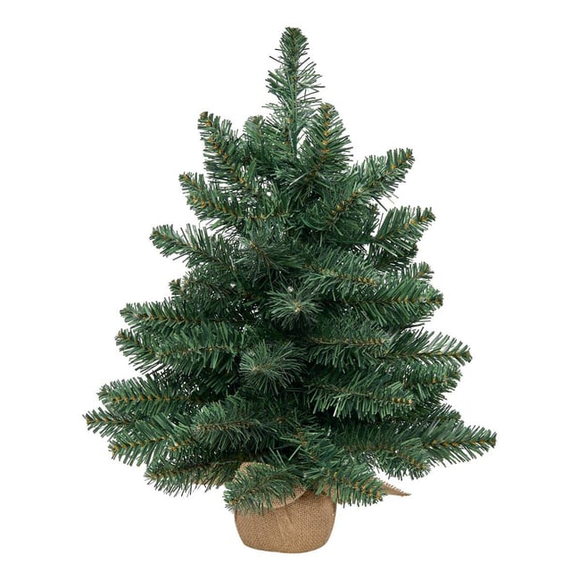 Sapin de Noël artificiel de table Juti lumineux 50 cm Couleur vert <span itemprop=