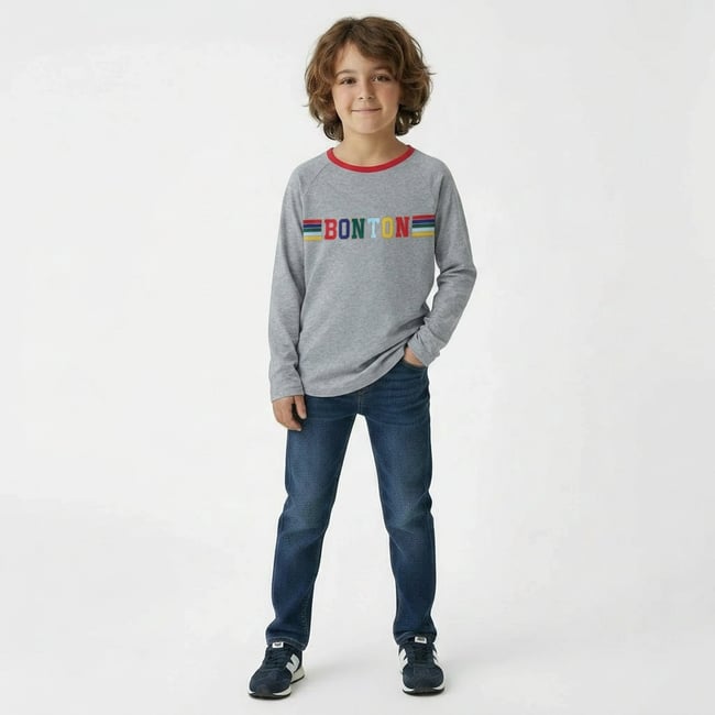 T-shirt  - Très bon état gris <span itemprop=
