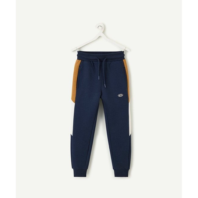 Pantalón de jogging de felpa azul marino <span itemprop=