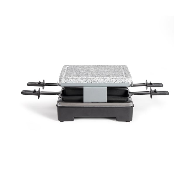Appareil à raclette 4 personnes noir <span itemprop=