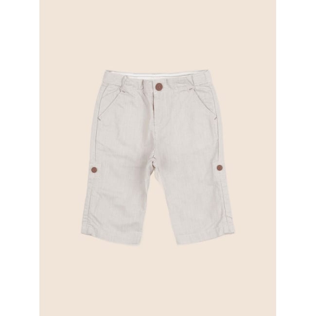 Pantalon - Très bon état beige <span itemprop=