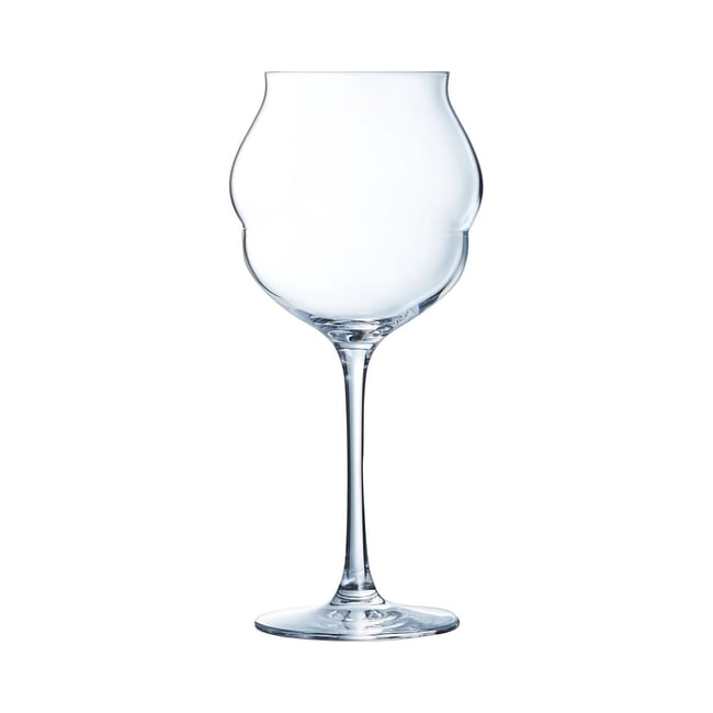 6 verres à vin 40cl -MACARON Couleur transparent <span itemprop=