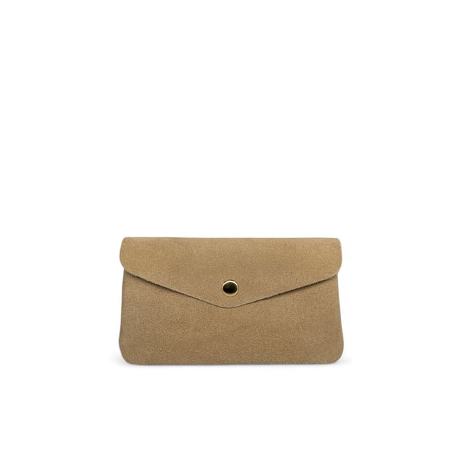 Pochette porte-monnaie en cuir nubuck COMPO SUEDE - OH MY BAG