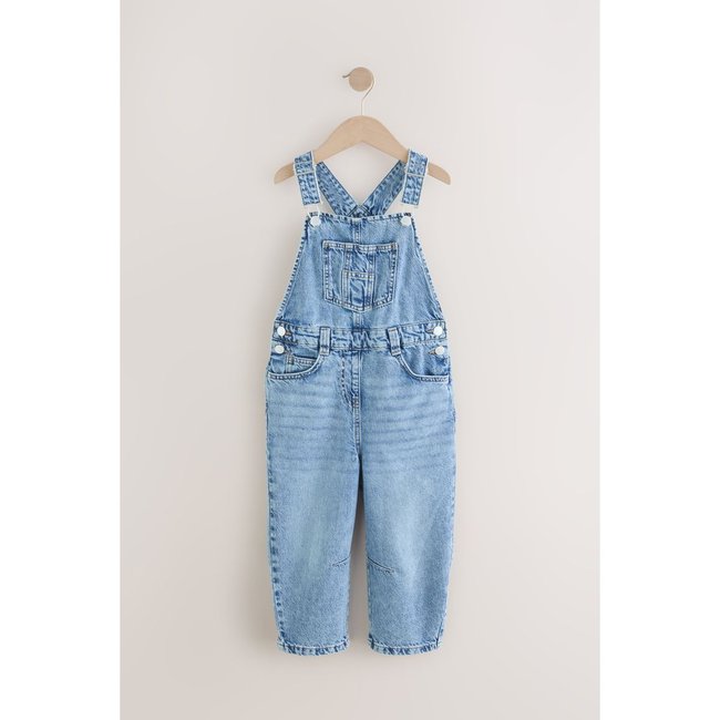 Salopette bouffante jean <span itemprop=