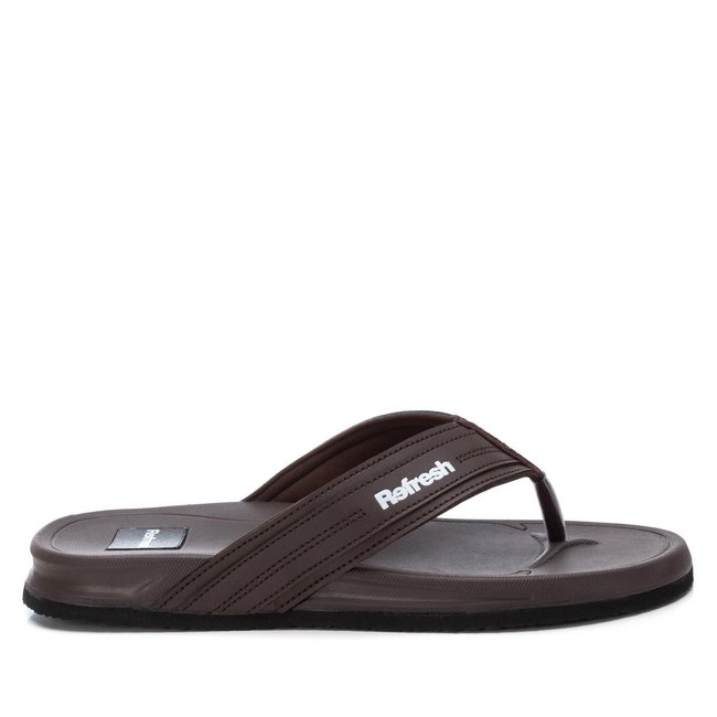 Sandale Plaine brun <span itemprop=