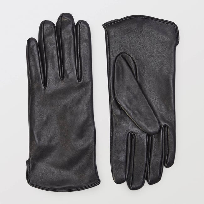 Gants en cuir - MONOPRIX