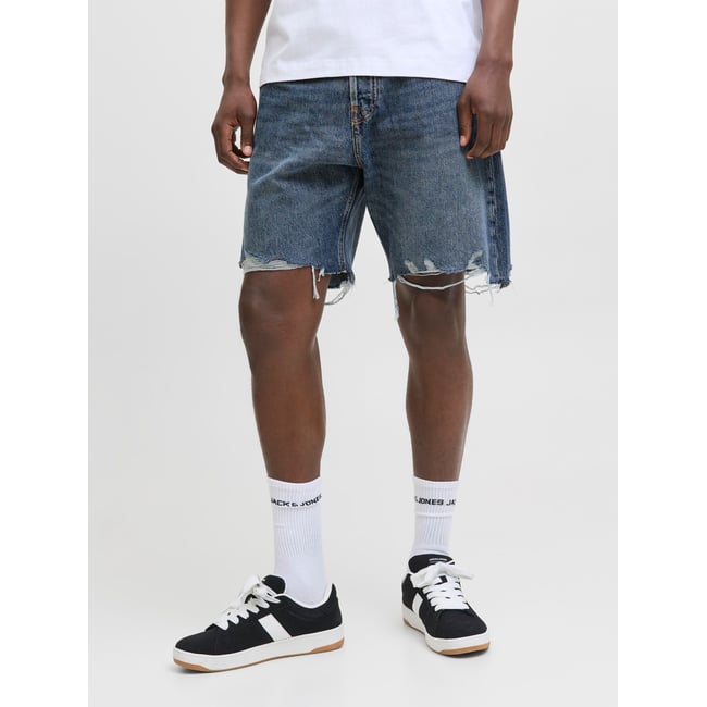 Short En Denim bleue - blue denim 1 <span itemprop=