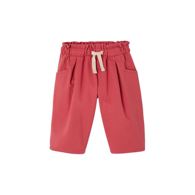 Pantalon ballon framboise <span itemprop=