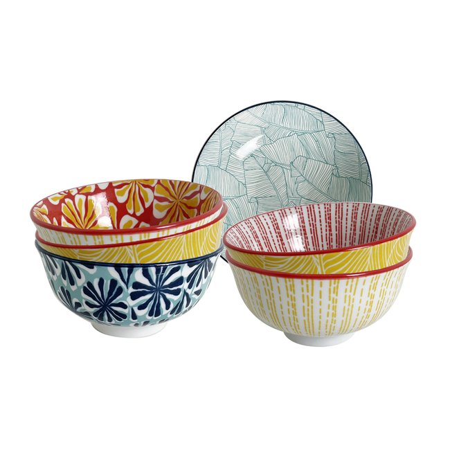 Lot de 6 petits bols, HILO Couleur multicolore <span itemprop=