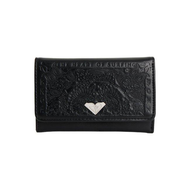 Portefeuille 3 volets CRAZY DIAMOND. noir anthracite <span itemprop=