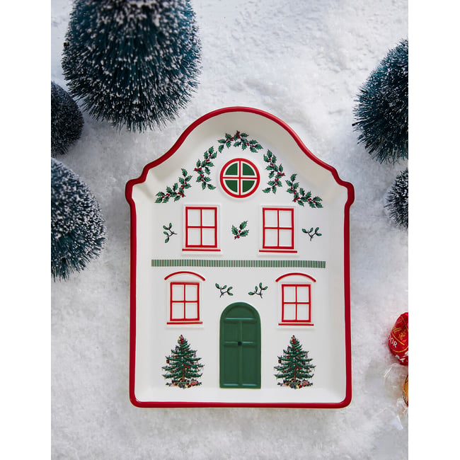 Christmas Tree Trinket Tray - SPODE