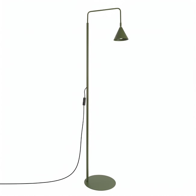Lampadaire Vert Olive E14 1 NOX Couleur vert olive <span itemprop=